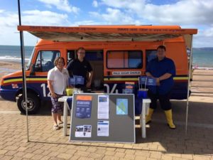 Publicity van at this year's Open Day to raise awareness of the charity's Respect The Water campaign.