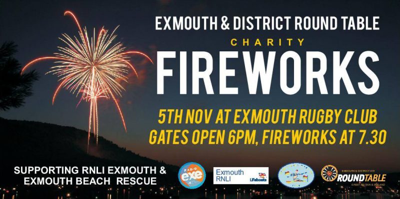 Exmouth Round Table Annual Charity Fireworks Display In Aid Of Exmouth Round Table Annual Charity Fireworks Display In Aid Of Rnli
