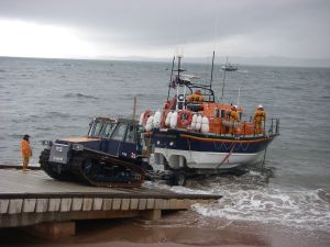 Exmouth RNLI rescue diabetic with chest pains aboard fishing vessel