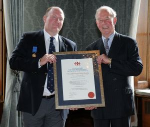 RNLI Exmouth crew volunteer awarded Lady Swaythling Trophy