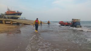 Both Exmouth RNLI lifeboats on call-outs to rescue yachts