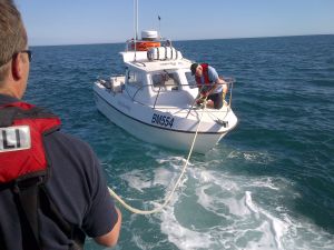 Both Exmouth lifeboats tasked simultaneously for two rescues