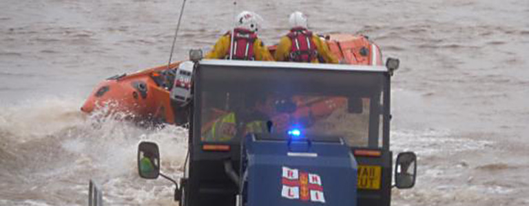 High winds and heavy rain keep both Exmouth lifeboats busy