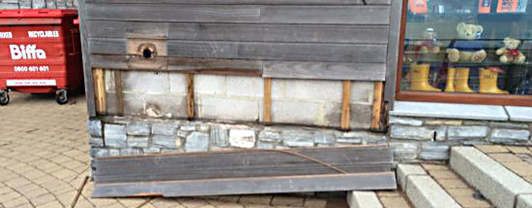 Another unsuccessful attempted burglary at Exmouth Lifeboat Station