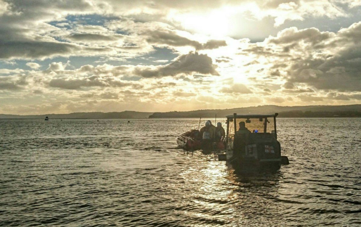 Fireworks weekend proved to be busy for Exmouth RNLI volunteers