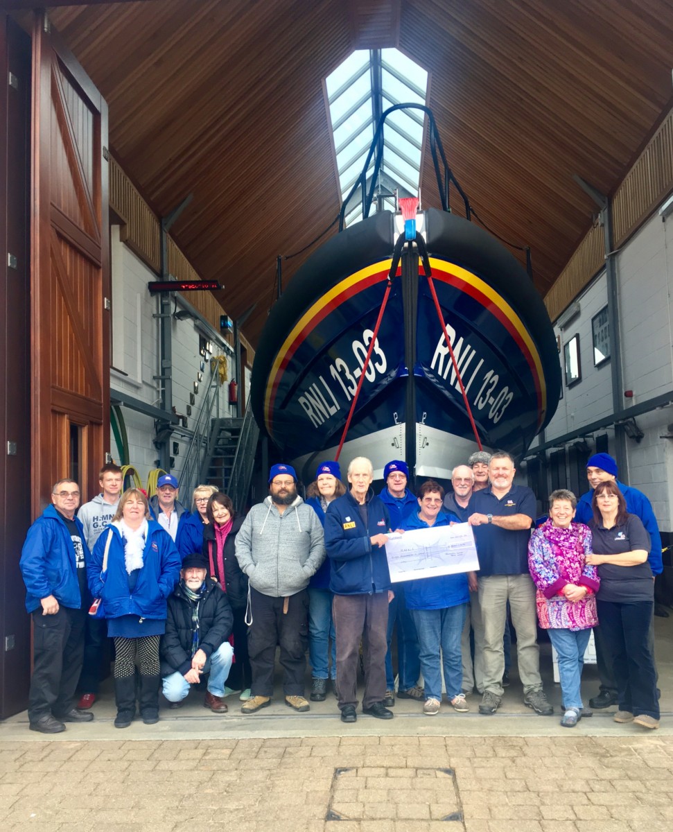 A Big Cheque From Jurassic Coast Mini Club