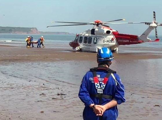 Warm Easter weather keeps Exmouth RNLI volunteers busy