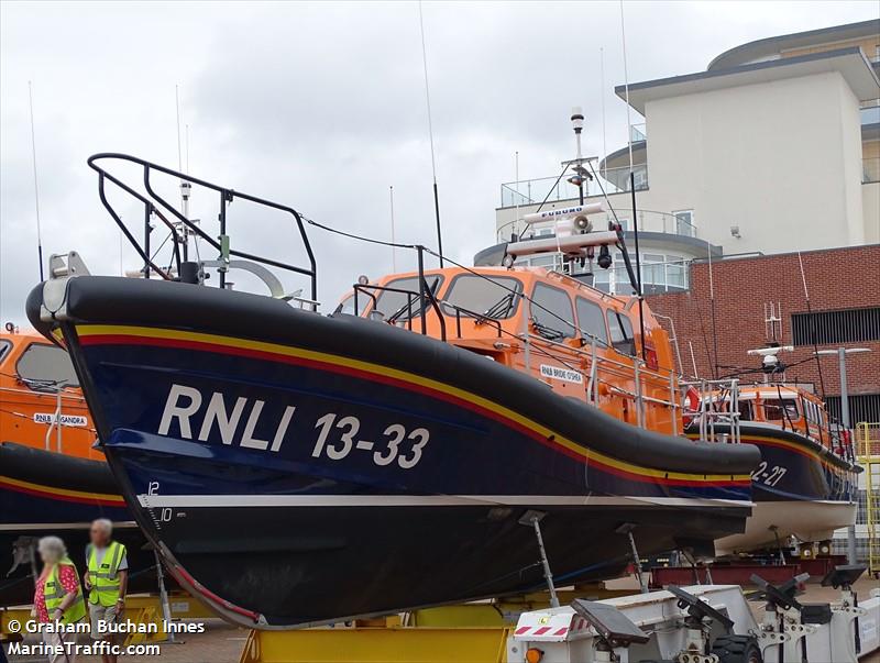 Exmouth RNLI All Weather Lifeboat launched to assist fishing trawler  