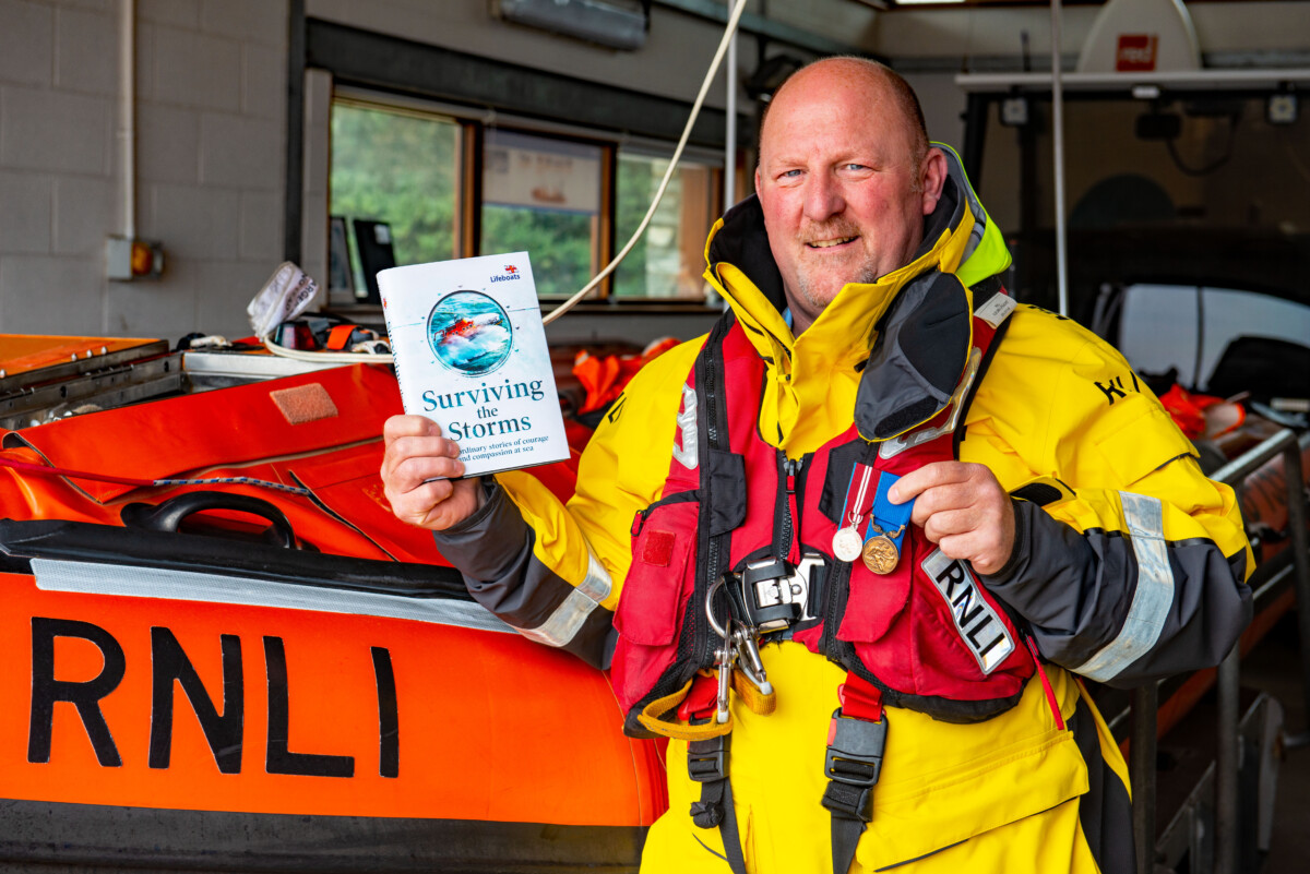 ‘Surviving the Storms’ book release features Exmouth RNLI rescue