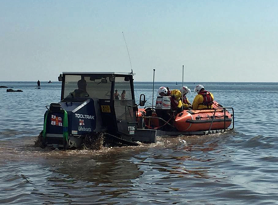 Two assignments in an hour for Exmouth’s RNLI