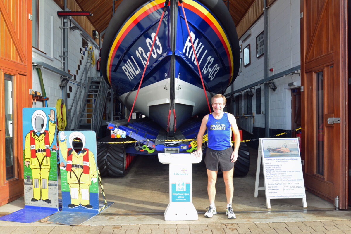Des White’s Exmouth RNLI Virtual Reindeer Run