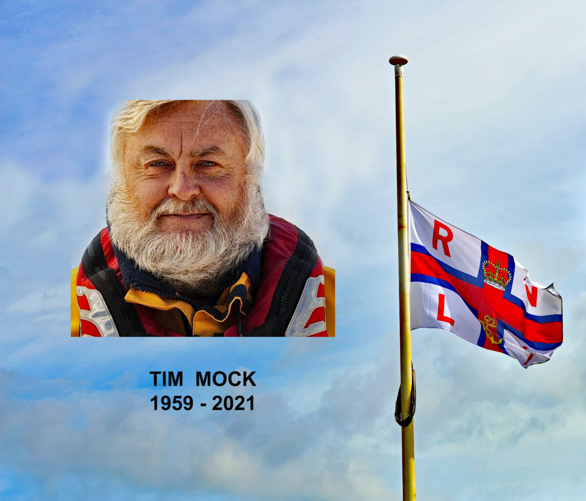 Funeral arrangements : Former Exmouth RNLI Coxswain / Mechanic Tim Mock
