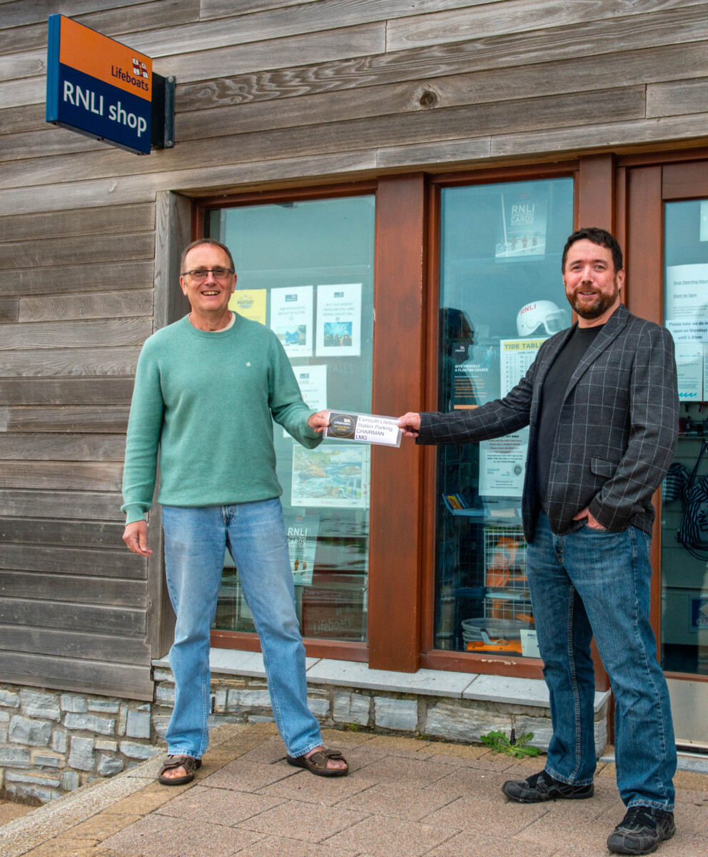New Chairman of Exmouth RNLI Lifeboat Management Group takes the Helm