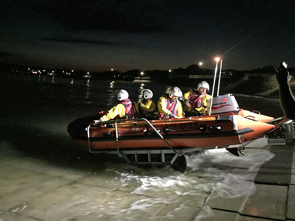 Exmouth RNLI respond to two reported emergencies
