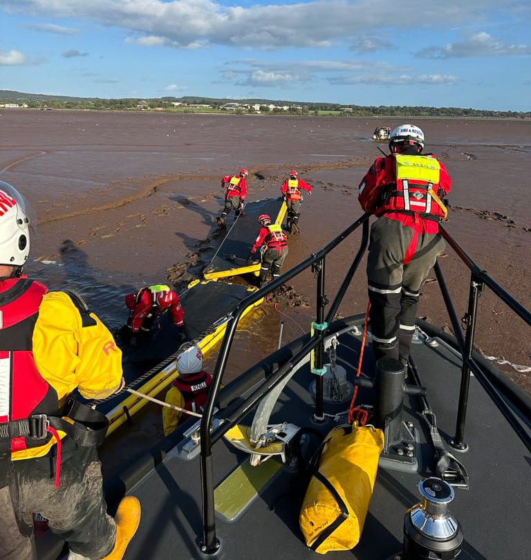 Busy day for Exmouth RNLI lifesavers