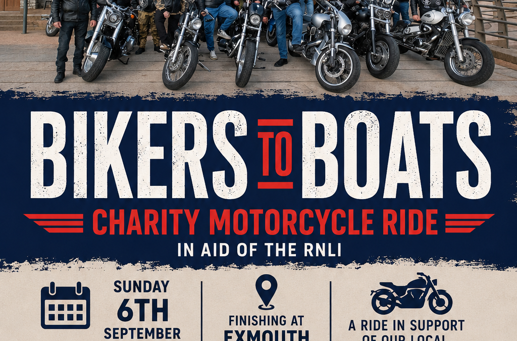 Bikers to Boats 2026 – Sep 6th