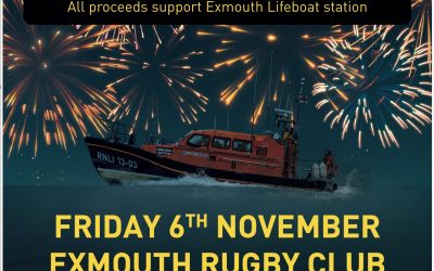 Firework Night at Exmouth Rugby Club – Friday November 6th