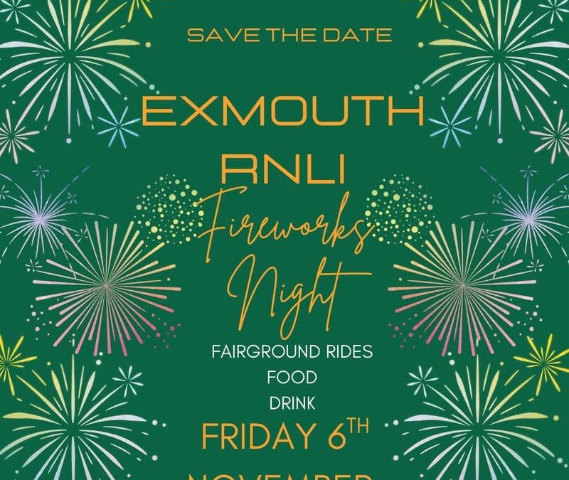 Fireworks Night at Exmouth Rugby Club- Friday November 6th